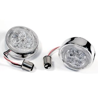 Fang Rear Red Halo Turn Signal Light with Bezel - Image 6