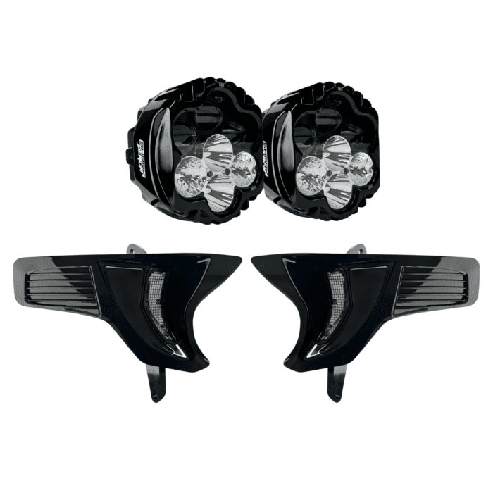 Shark Demon™ 2 Performance LED Headlight Kit for 2023.5-2025 Road Glide Motorcycles - Image 4